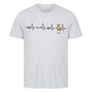 Herzschlag Haustier Bio T-Shirt