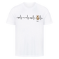 Herzschlag Haustier Bio T-Shirt