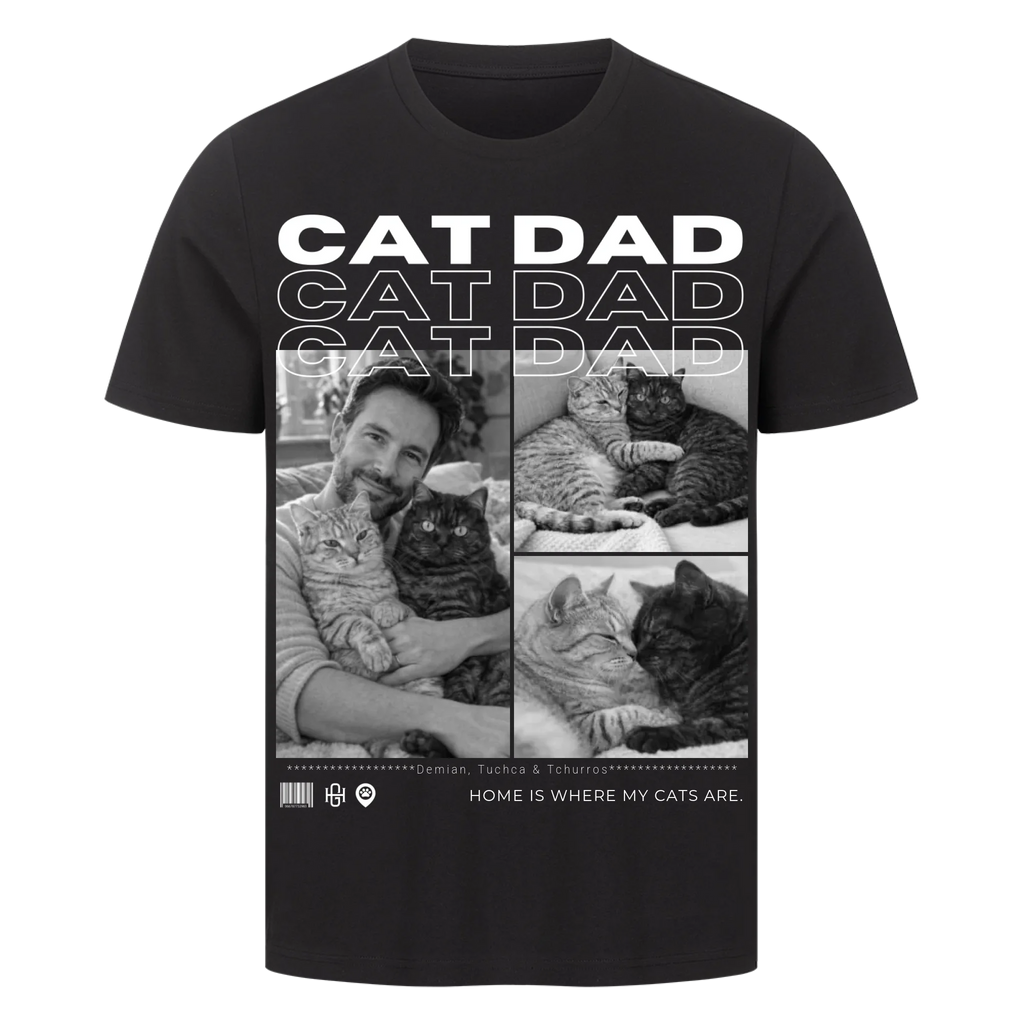 Cat Dad Premium T-Shirt