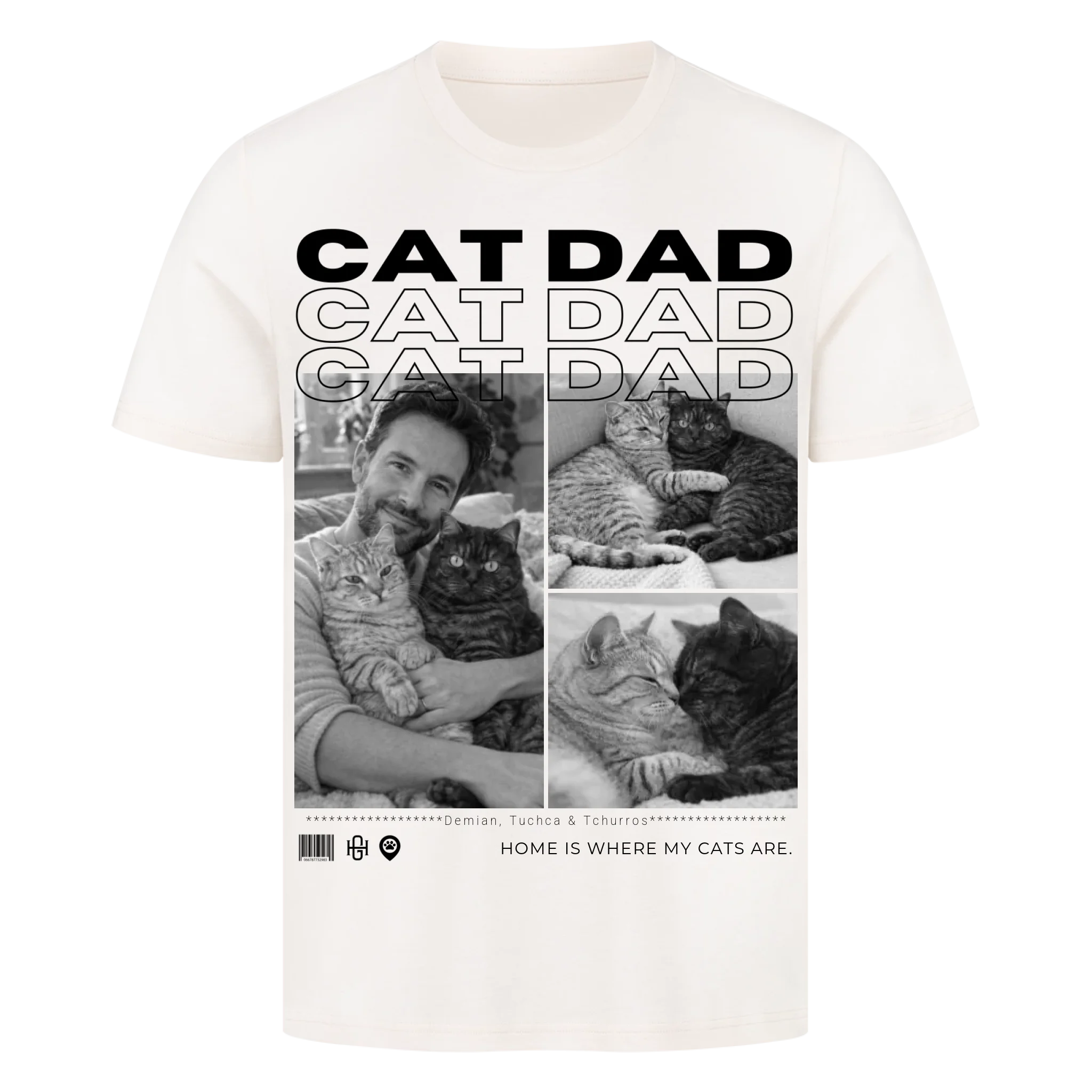 Cat Dad Premium T-Shirt