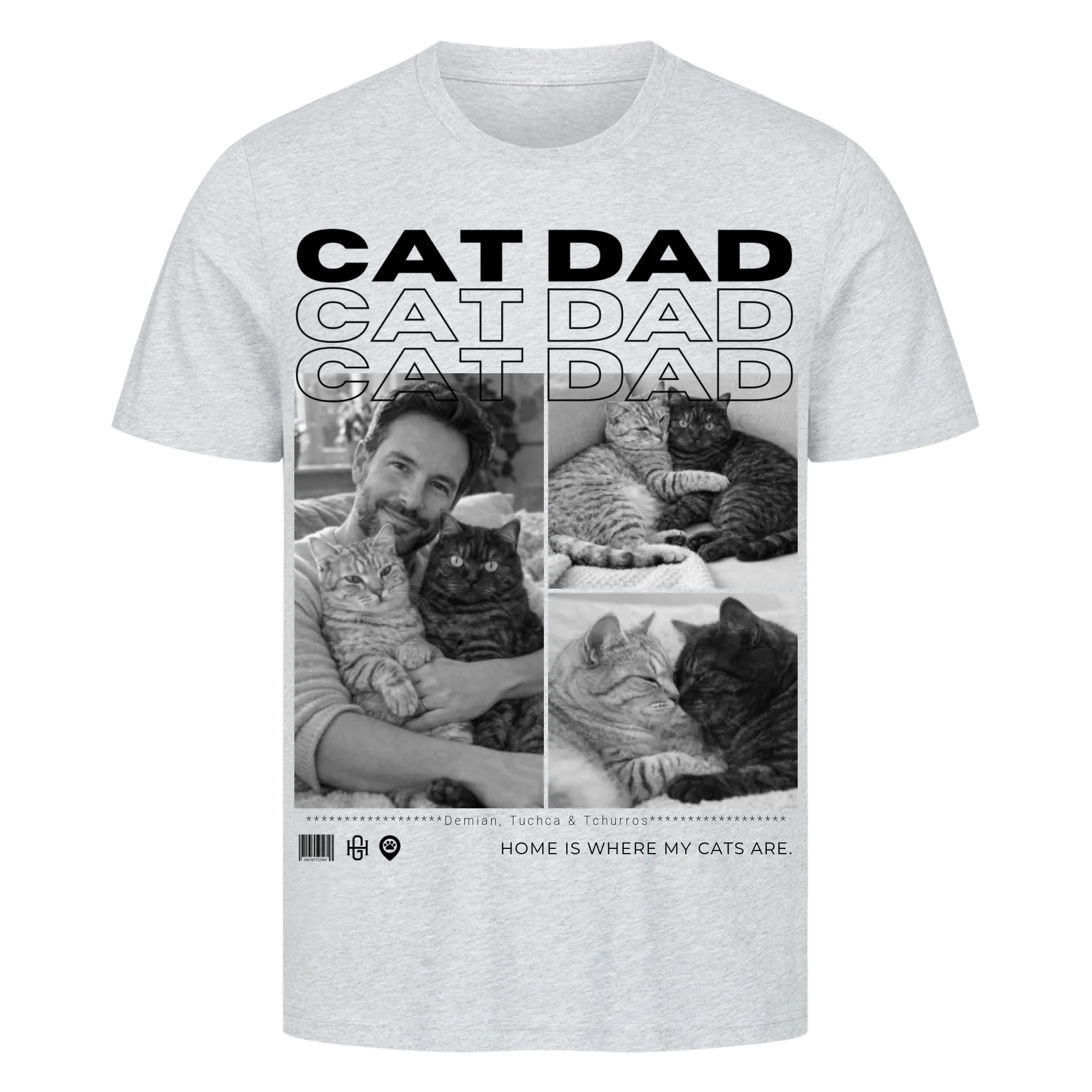 Cat Dad Premium T-Shirt