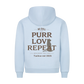 Love - Purr - Repeat & Jahr Premium Hoodie - Name + Jahr