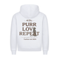 Love - Purr - Repeat & Jahr Premium Hoodie - Name + Jahr