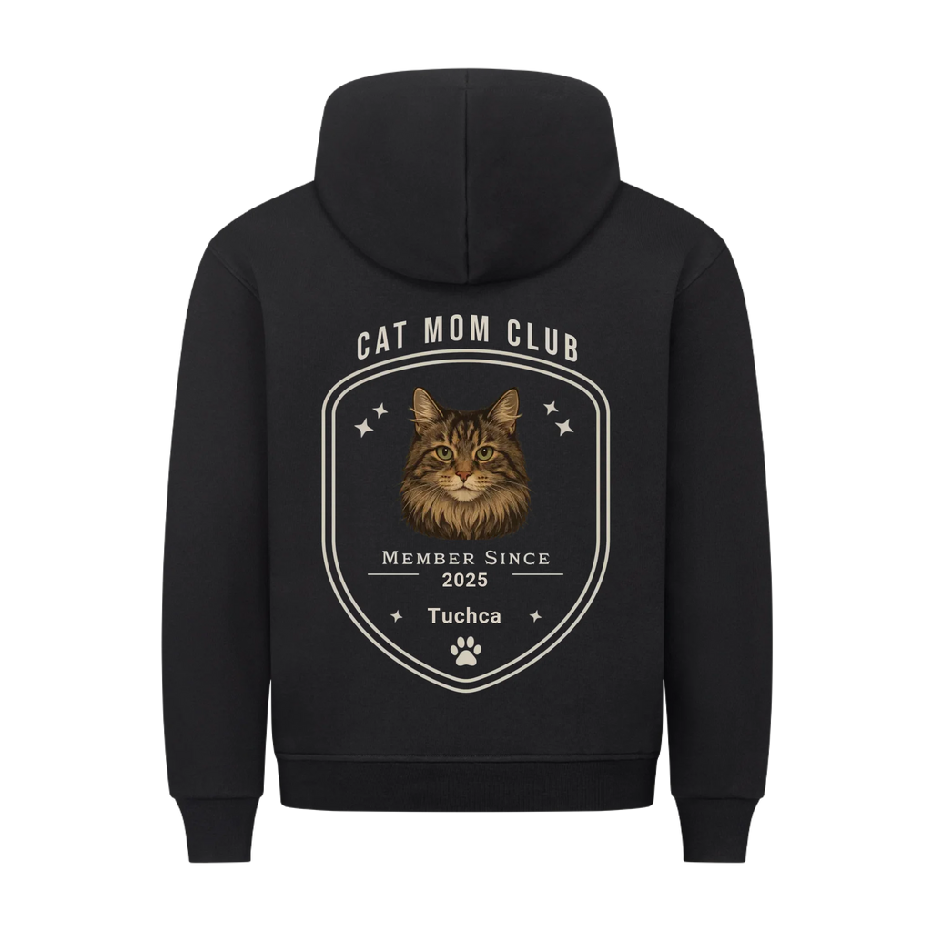 Cat Mom Club Premium Hoodie