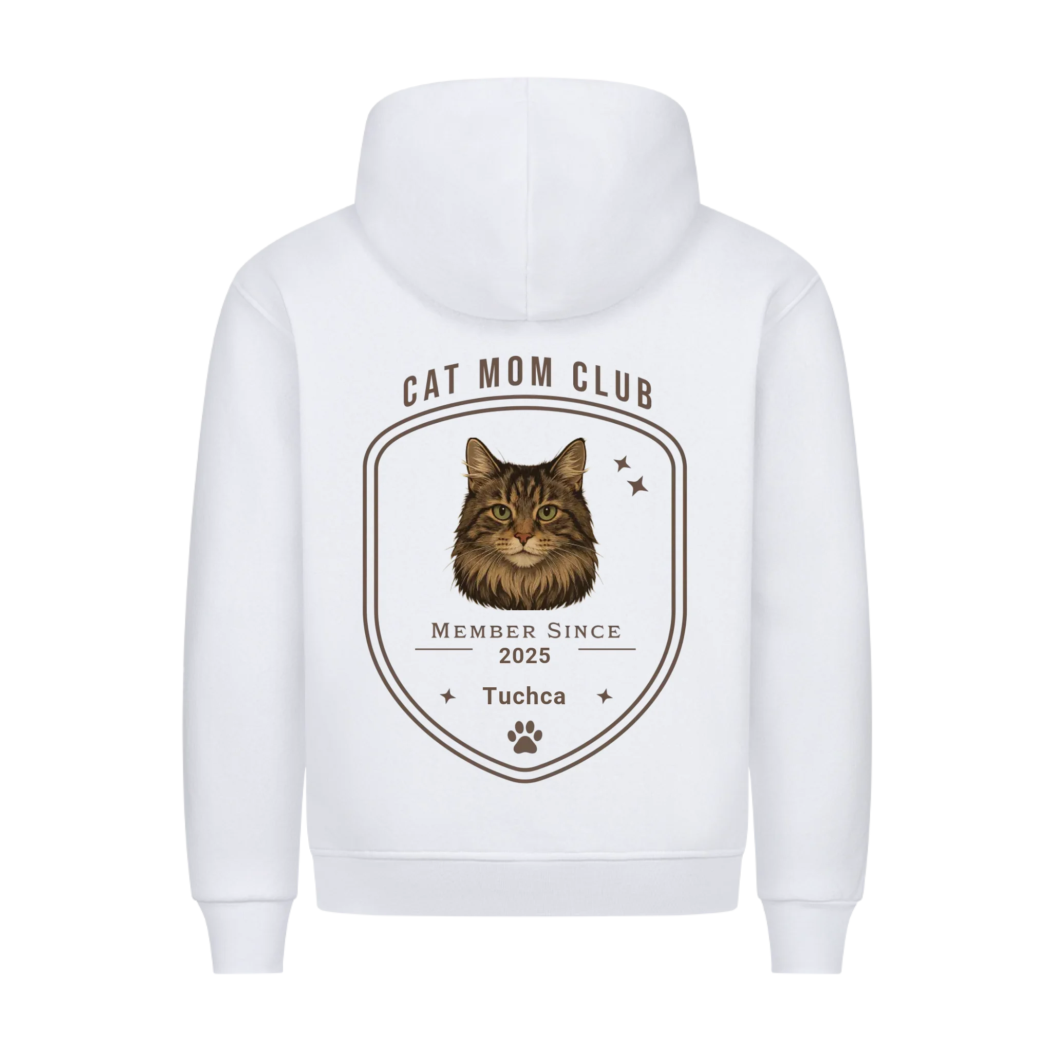 Cat Mom Club Premium Hoodie
