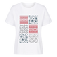 Winter Porträtcollage T-Shirt - Eigene Bilder