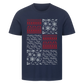 Winter Porträtcollage T-Shirt - Eigene Bilder