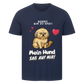 Bin zu spät Hund T-Shirt - Eigenes Bild + Name