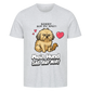 Bin zu spät Hund T-Shirt - Eigenes Bild + Name