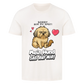 Bin zu spät Hund T-Shirt - Eigenes Bild + Name