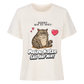Bin zu spät Katze T-Shirt - Eigenes Bild + Name