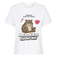 Bin zu spät Katze T-Shirt - Eigenes Bild + Name