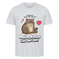 Bin zu spät Katze T-Shirt - Eigenes Bild + Name