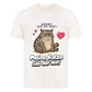 Bin zu spät Katze T-Shirt - Eigenes Bild + Name