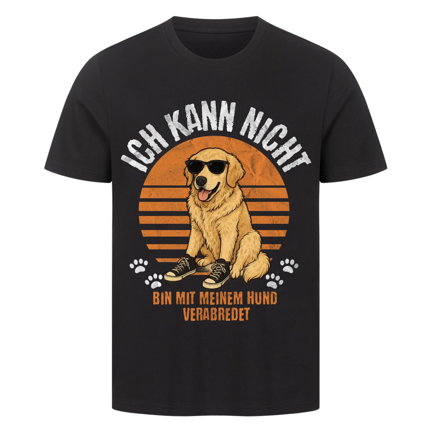 Mit Hund verabredet T-Shirt - Eigenes Bild