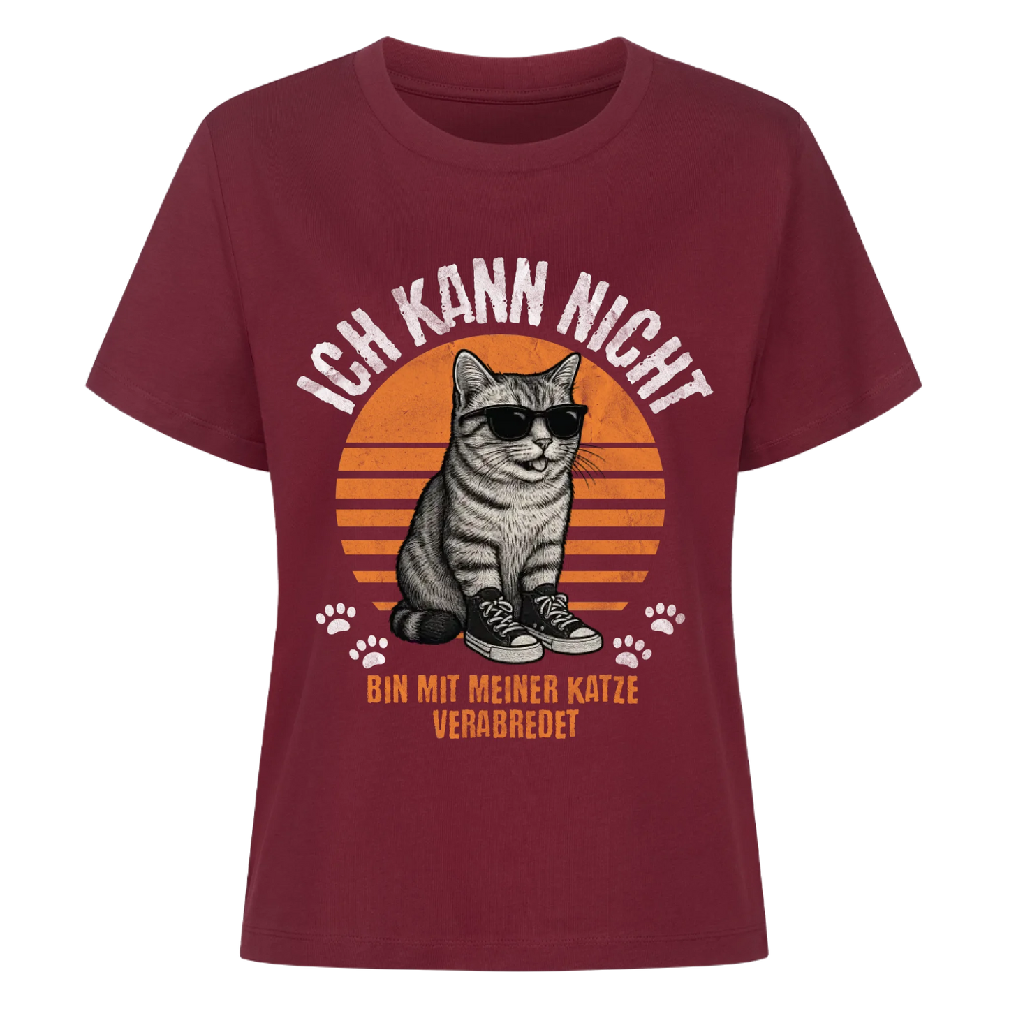 Mit Katze verabredet T-Shirt - Eigenes Bild