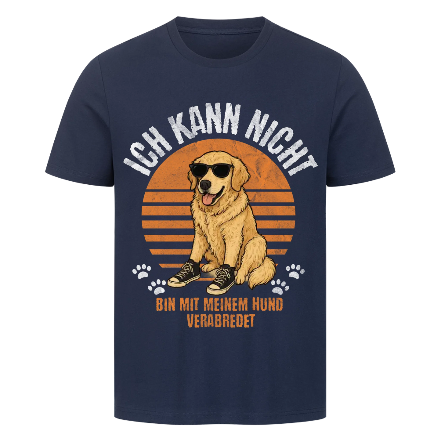 Mit Hund verabredet T-Shirt - Eigenes Bild