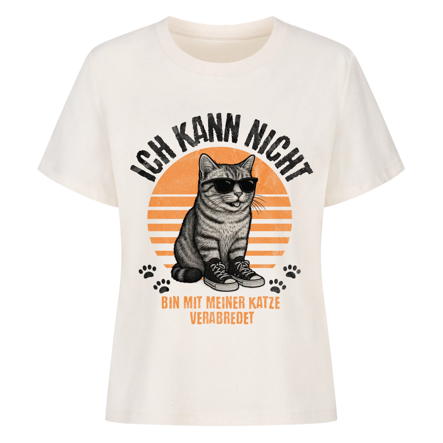 Mit Katze verabredet T-Shirt - Eigenes Bild