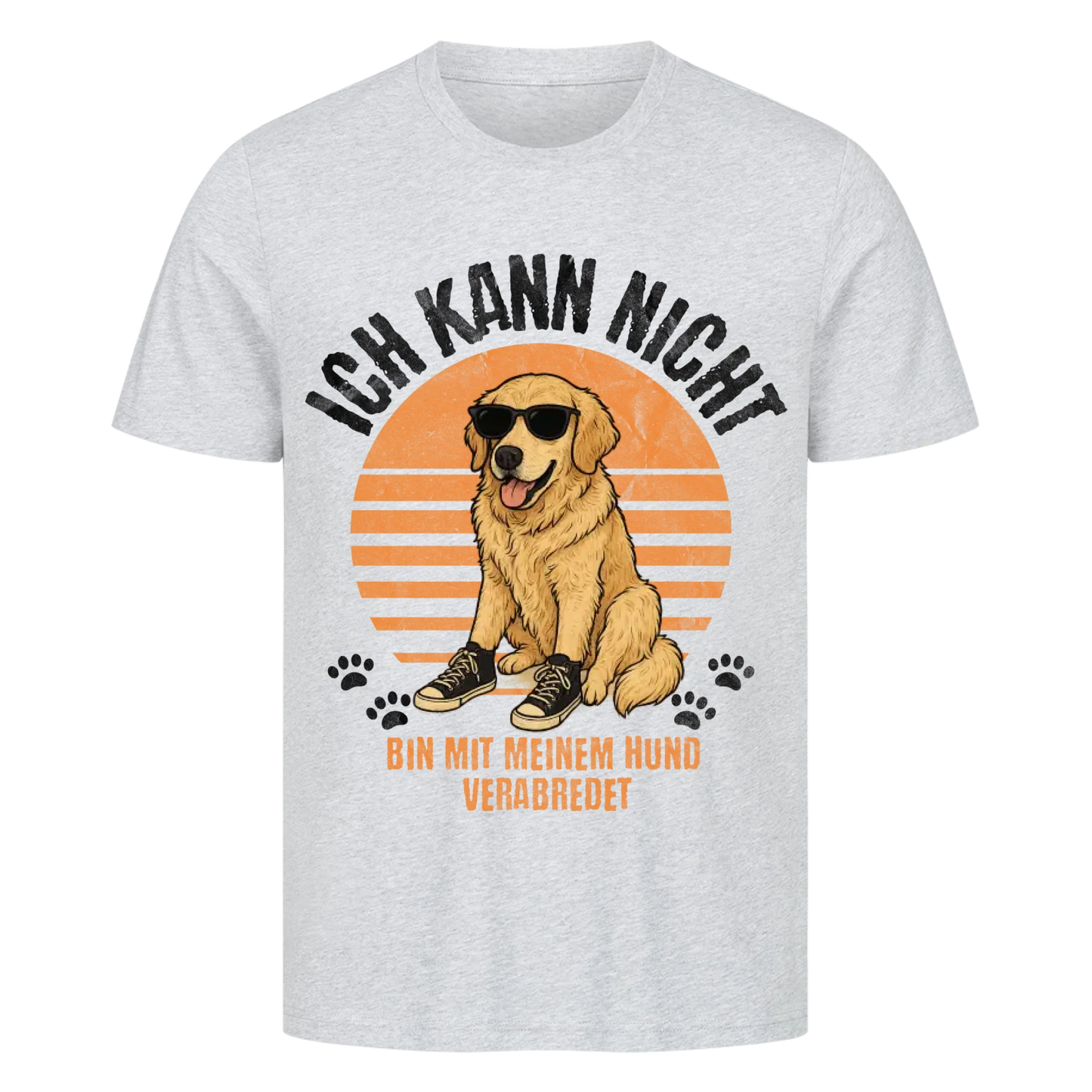 Mit Hund verabredet T-Shirt - Eigenes Bild