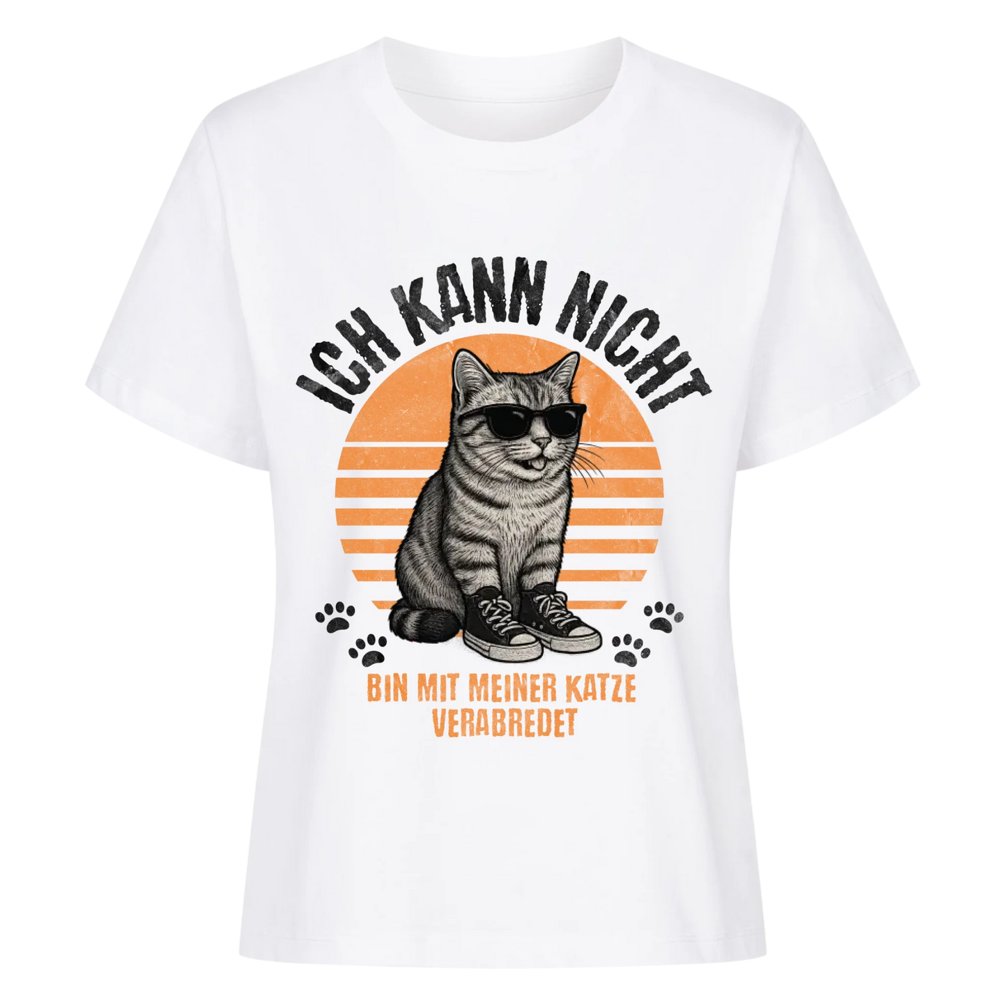 Mit Katze verabredet T-Shirt - Eigenes Bild