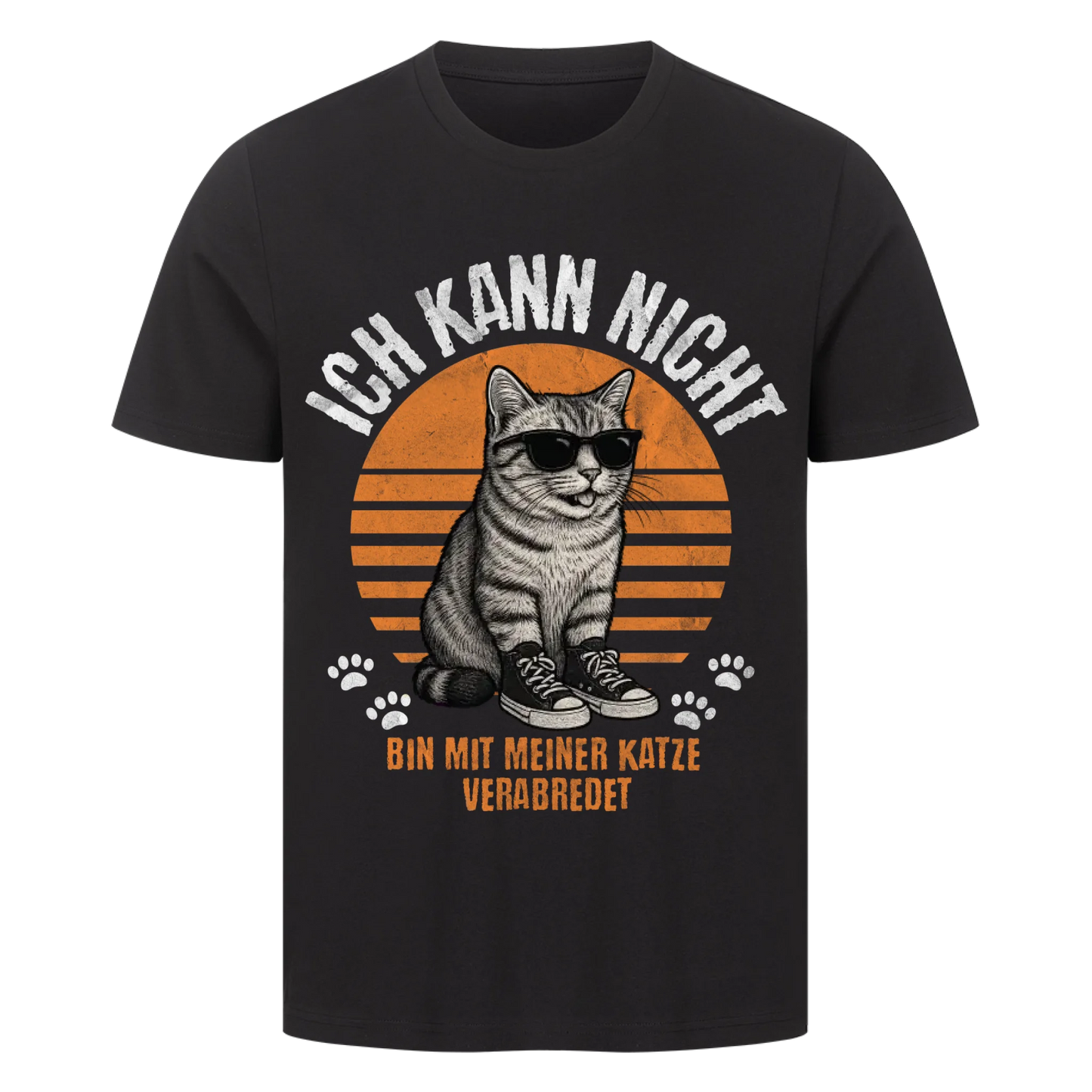 Mit Katze verabredet T-Shirt - Eigenes Bild