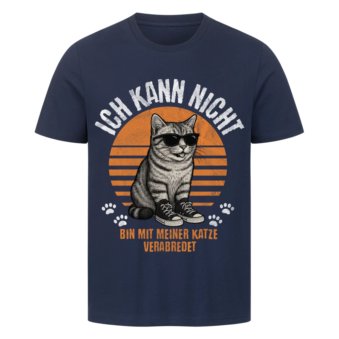 Mit Katze verabredet T-Shirt - Eigenes Bild