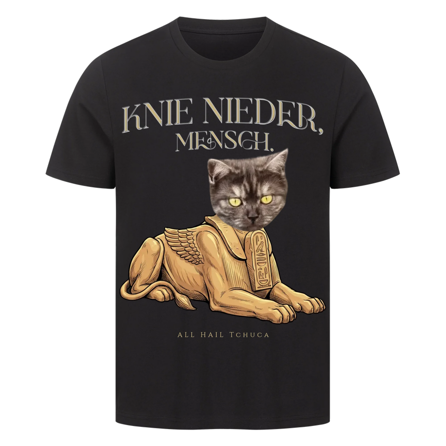 Knie Nieder Mensch Bio T-Shirt