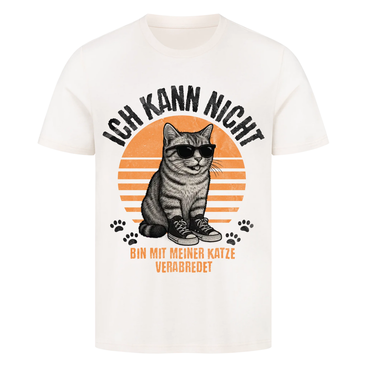 Mit Katze verabredet T-Shirt - Eigenes Bild