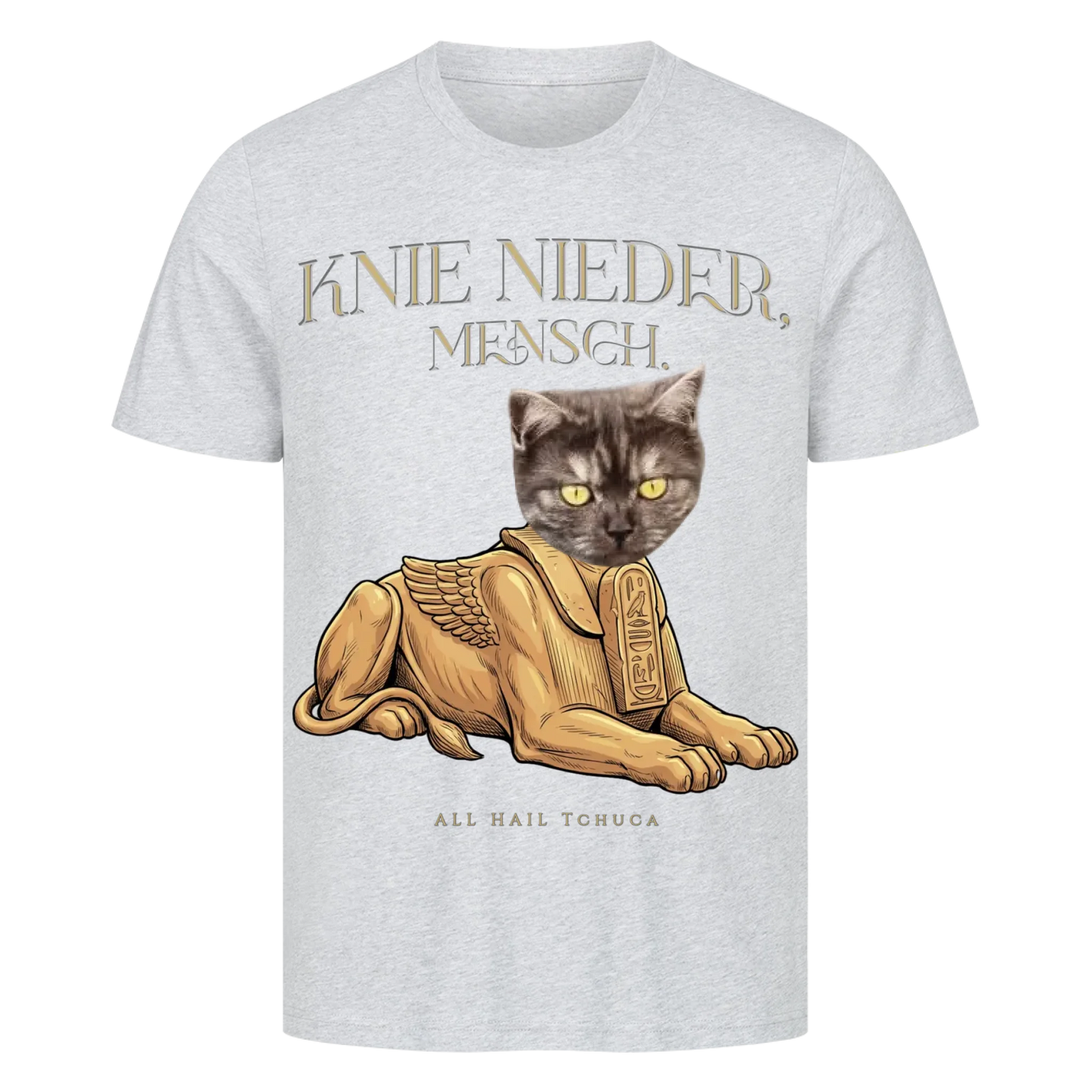 Knie Nieder Mensch Bio T-Shirt