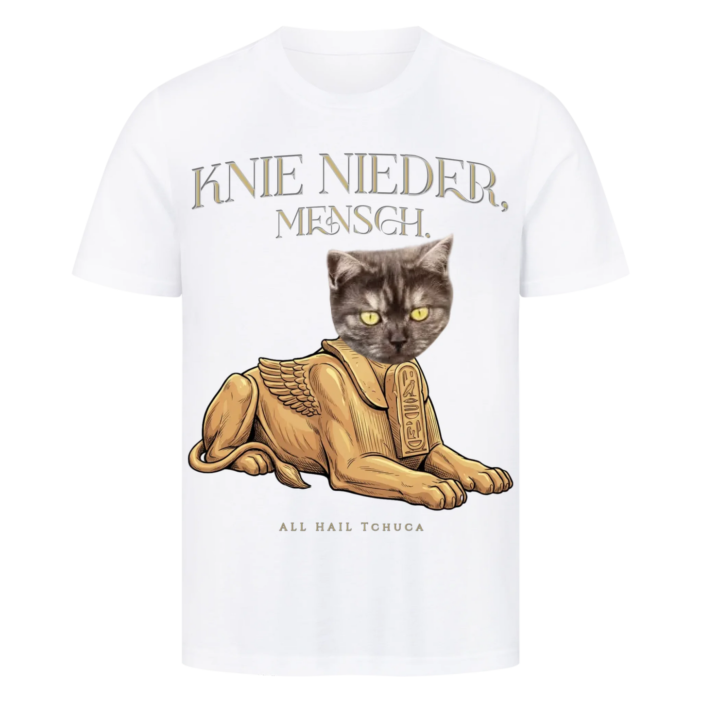 Knie Nieder Mensch Bio T-Shirt