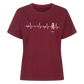 Herzschlag Haustier T-Shirt - Eigenes Bild + Name