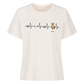 Herzschlag Haustier T-Shirt - Eigenes Bild + Name