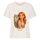 Fellfamilien-Porträt T-Shirt - Eigenes Bild + Namen