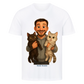 Fellfamilien-Porträt T-Shirt - Eigenes Bild + Namen