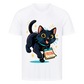 Cat Mood Freitag T-Shirt - Eigenes Bild