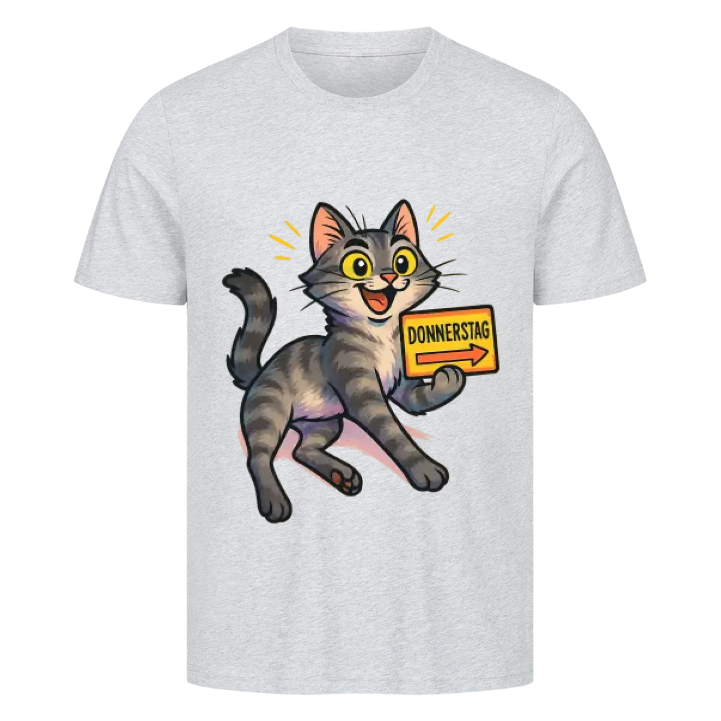 Cat Mood Donnerstag T-Shirt - Eigenes Bild