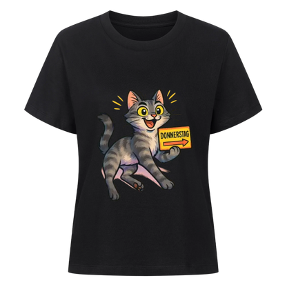 Cat Mood Donnerstag T-Shirt - Eigenes Bild