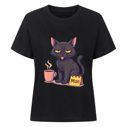 Cat Mood Montag T-Shirt - Eigenes Bild