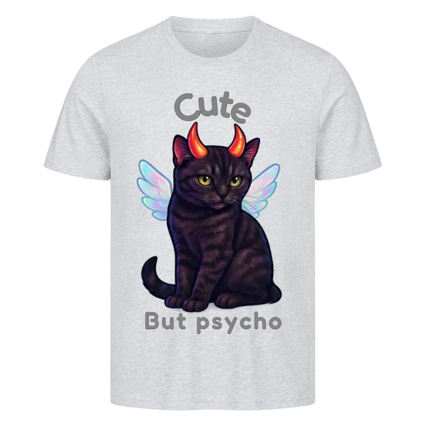 Cute but Psycho T-Shirt - Eigenes Bild
