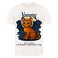 Süsse Vampir Katze T-Shirt  - Eigenes Bild + Name