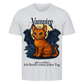 Süsse Vampir Katze T-Shirt  - Eigenes Bild + Name
