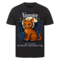 Süsse Vampir Katze T-Shirt  - Eigenes Bild + Name