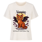 Süsse Vampir Katze T-Shirt  - Eigenes Bild + Name
