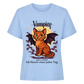 Süsse Vampir Katze T-Shirt  - Eigenes Bild + Name