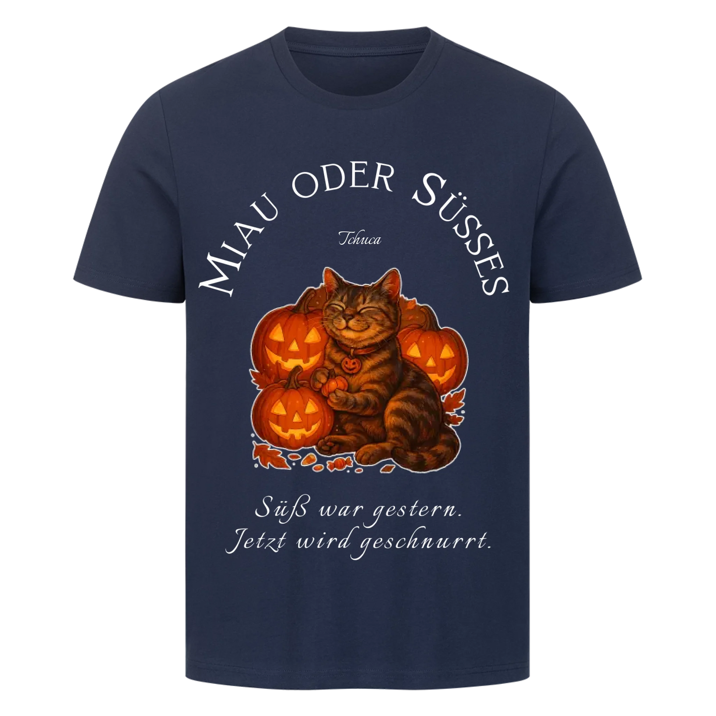 Miau oder Süsses T-Shirt  - Eigenes Bild + Name