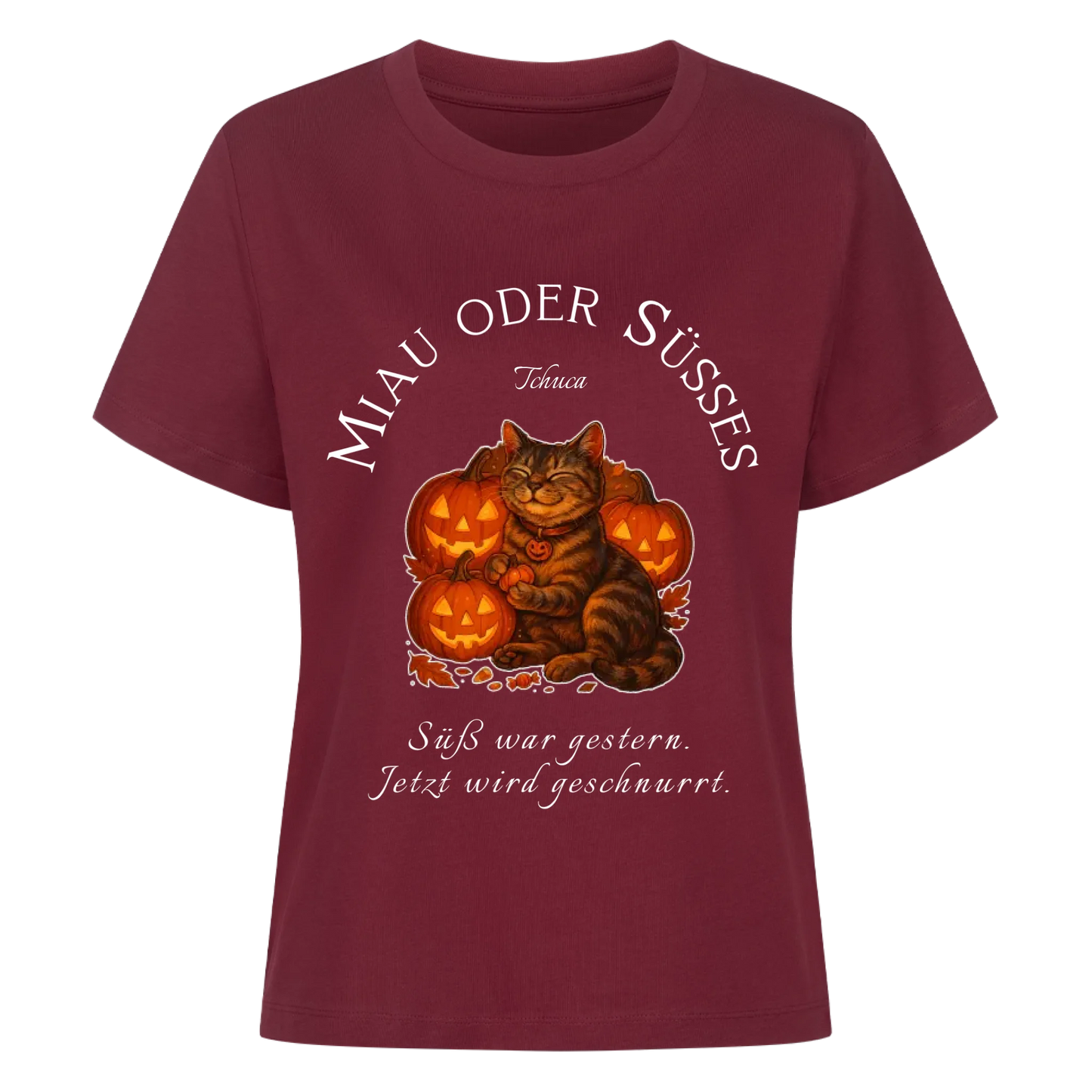 Miau oder Süsses T-Shirt  - Eigenes Bild + Name