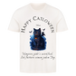 Happy Catloween Vampir T-Shirt - Eigenes Bild + Name