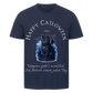 Happy Catloween Vampir T-Shirt - Eigenes Bild + Name