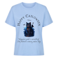 Happy Catloween Vampir T-Shirt - Eigenes Bild + Name
