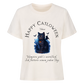 Happy Catloween Vampir T-Shirt - Eigenes Bild + Name